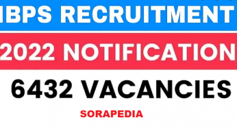 IBPS PO Recruitment Vacancy 2022 For 6432 Posts